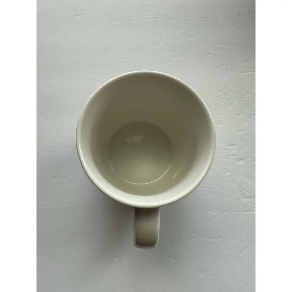 Starbucks 2017 14oz Green White Siren Logo Coffee Cup Ceramic Mug Mermaid Barrel